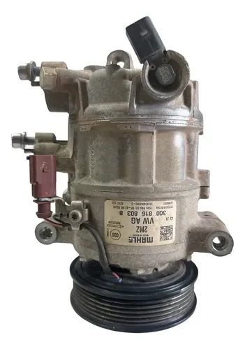 Compressor Ar Vw Mahle 3q0816803b Polo Nivus T-cross - Imagem 1