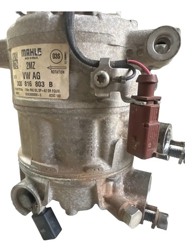 Compressor Ar Vw Mahle 3q0816803b Polo Nivus T-cross - Imagem 8