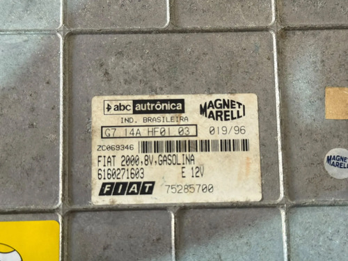 Módulo Injeção Fiat Tempra Gasolina 6160271603 - Imagem 4