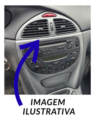 Difusor Ar Painel Central Citroen C5 2001 A 2008 963261727a - Imagem 3