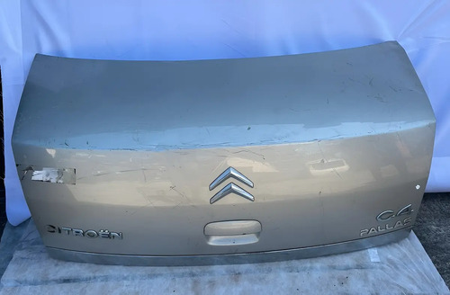 Tampa Da Mala Citroen C4 Pallas 2007 A 2013 Original Prateado