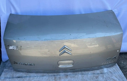 Tampa Da Mala Citroen C4 Pallas 2007 A 2013 Original Prateado - Imagem 3