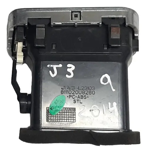 Difusor De Ar Condicionado Jac J3 2013/2015 Lado Esquerdo - Imagem 2