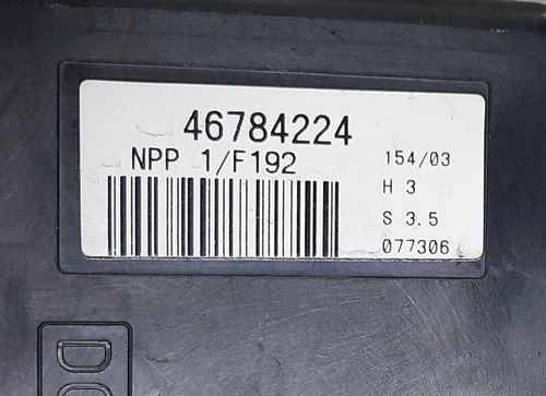 Módulo Central Conforto  Diant Fiat Stilo 2003/2008 - Imagem 5