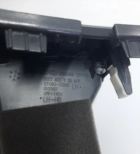 Difusor De Ar Hyundai Hb20 2012/2020 Lado Esquerdo - Imagem 5