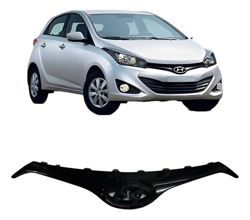 Grade Radiador Hyundai Hb20 2013 2014 2015 2016 2017 Preto