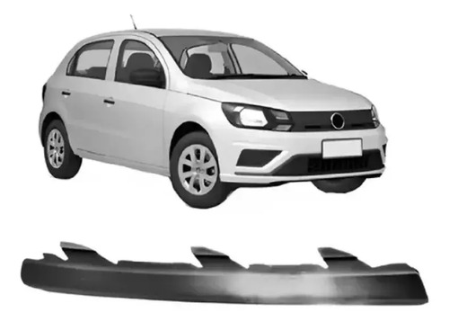 Moldura Parachoque Gol G8 2019 Lado Direito - Imagem 1