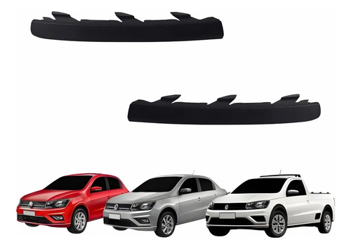 Moldura Parachoque Gol G8 2019 Lado Direito - Imagem 4