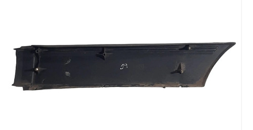 Friso Lateral Traseira Lado Esquerdo Moza 1991 Preto - Imagem 2