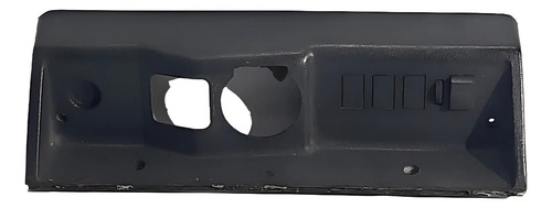 Acabamento Inferior Painel Voyage 1980/1986 Preto