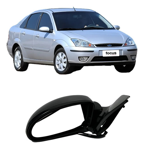 Retrovisor Externo Ford Focus 1998/2008 Manual C/controle Le