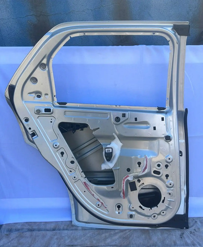 Porta Traseira Esquerda Citroen C4 Cactus 19/20  Traseira Esquerdo Prateado - Imagem 2
