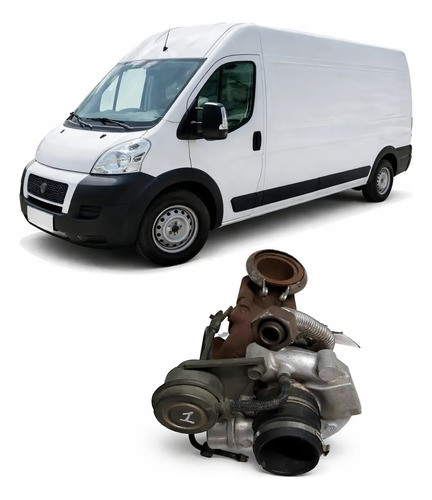 Turbina Fiat Ducato 2.3 16v 2013/2017 504304182 - Imagem 3