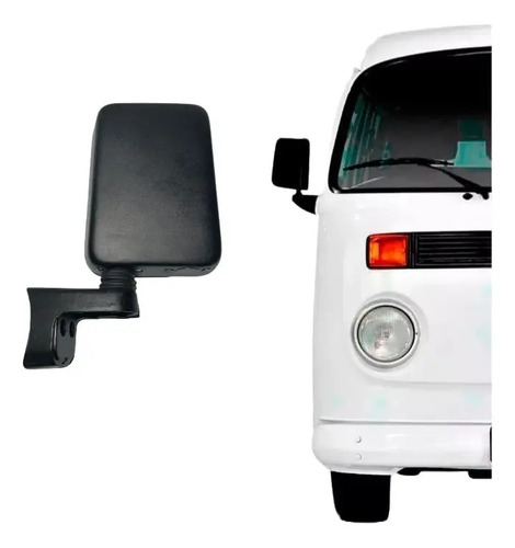Retrovisor Fixo Kombi Clipper 1997/2014 Ld Base De Ferro