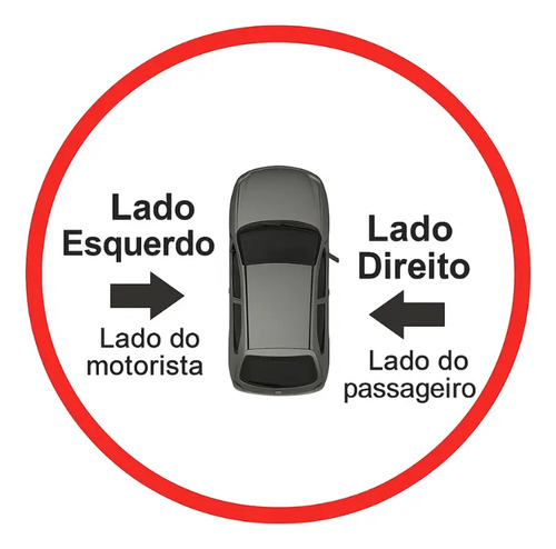Retrovisor Gol Parati Saveiro Voyage 88/94 Com Controle Ld - Imagem 5