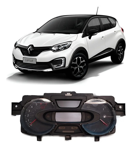 Painel De Instrumento Velocímetro Captur 18/19 1.6 Original Preta