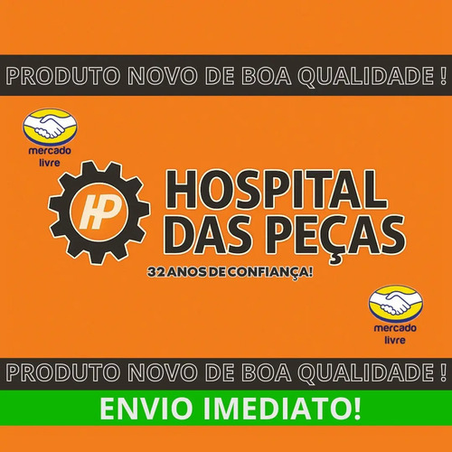 Grade Parachoque Dianteiro Hb20 2016/2019 C/furo Aro Cromado Preto - Imagem 5