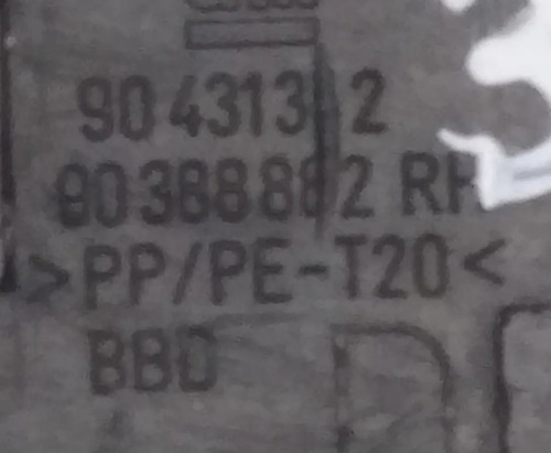 Moldura Interna Porta Traseira Direita Corsa 99/15 - Imagem 3
