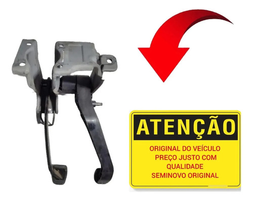 Pedaleira Freio Embreagem Renault Duster 2011/2015 - Imagem 5