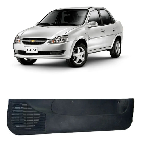 Porta Objetos Dianteiro Corsa Classic 2002/2010 Lado Direito Preto