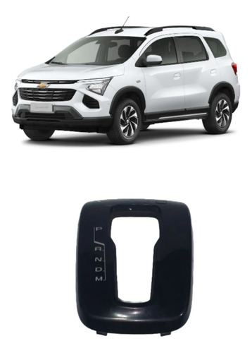 Moldura Alavanca Câmbio Chevrolet Spin 1.8 Preto