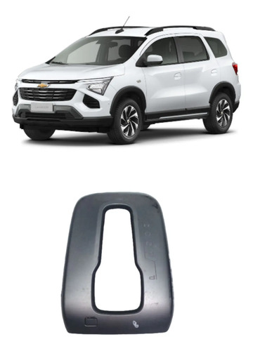 Moldura Alavanca Câmbio Chevrolet Spin 1.8 Cinza