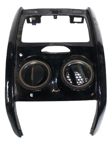 Moldura Central Do Rádio Renaut Duster/oroch 2015/2019 Preto - Imagem 2
