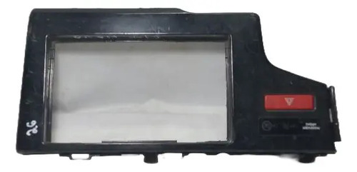 Moldura Painel Central Rádio Honda Fit 2015/2019 Preto - Imagem 2