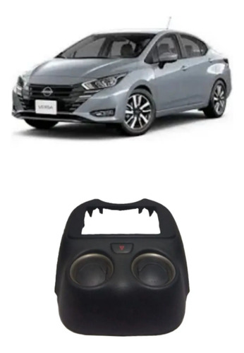 Moldura Painel Nissan Versa 2011/2014 Preto