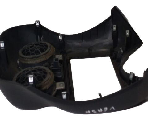 Moldura Painel Nissan Versa 2011/2014 Preto - Imagem 4