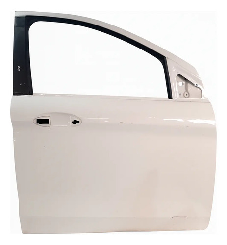 Porta Dianteira Ford Ka 2015/2020 Lado Direito Branca Dianteira Direito Branca - Imagem 1