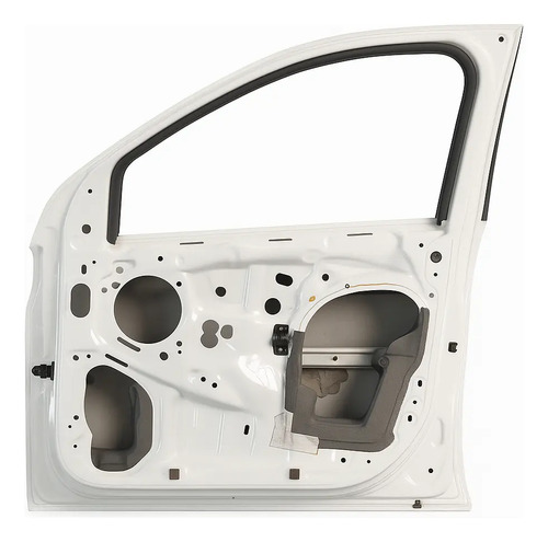 Porta Dianteira Ford Ka 2015/2020 Lado Direito Branca Dianteira Direito Branca - Imagem 3
