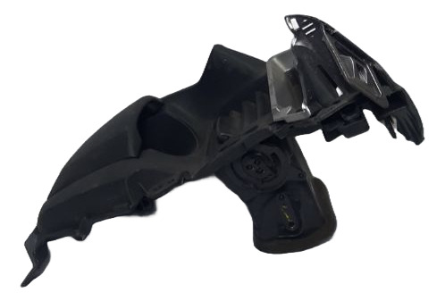 Moldura Difusor Porta Copo Lado Esquerdo Honda Fit 2015/2020 Preto - Imagem 3