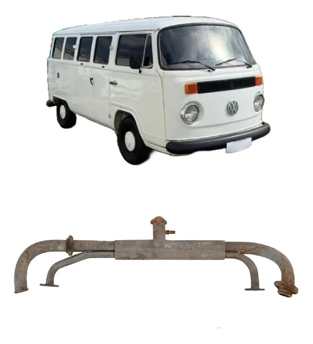 Coletor Admissão Kombi 1600 1996 Fusca 1200 Usado Original - Imagem 2