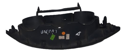 Moldura Painel Nissan Livina 2011/2016 Preto - Imagem 5