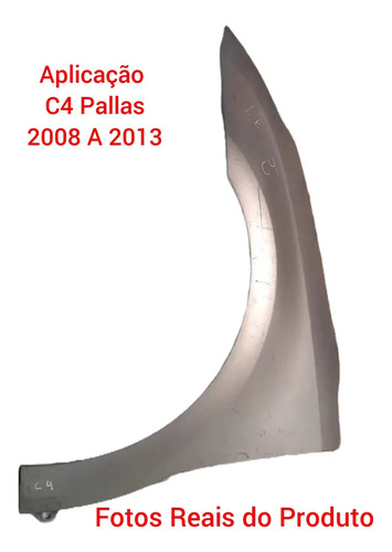 Paralama Lateral  Citroen C4 Pallas 2008/2013 Lado Esquerdo - Imagem 3