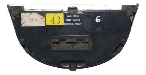 Comando Controle Ar Condicionado Digital Jac J6 2009l2012 - Imagem 3