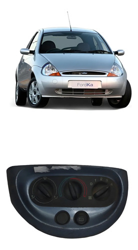 Comando Ar Quente Desembaçador Ford Ka 1997/2005 (usado) - Imagem 1