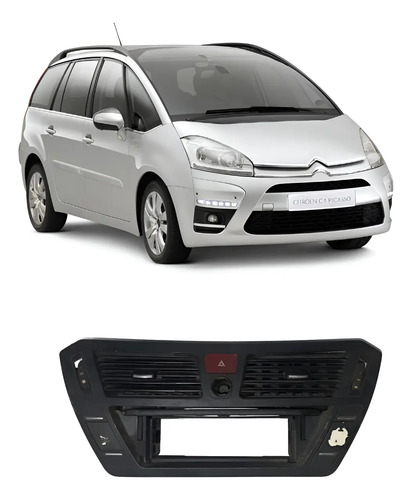 Moldura Central Painel Difusor C4 Picasso 2009/2012 (usado)