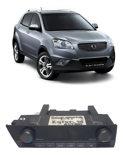 Comando Controle Ar Condicionado Ssangyong Actyon 2006/2018