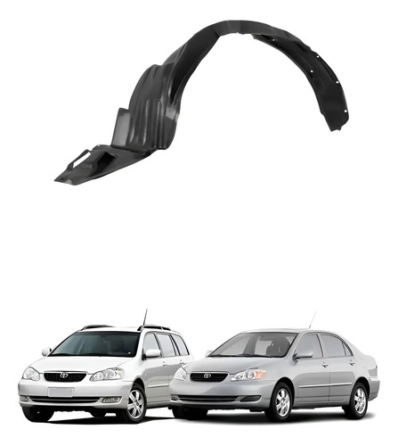 Parabarro Lameiro Toyota Corolla Lado Esquerdo 2003 A 2008