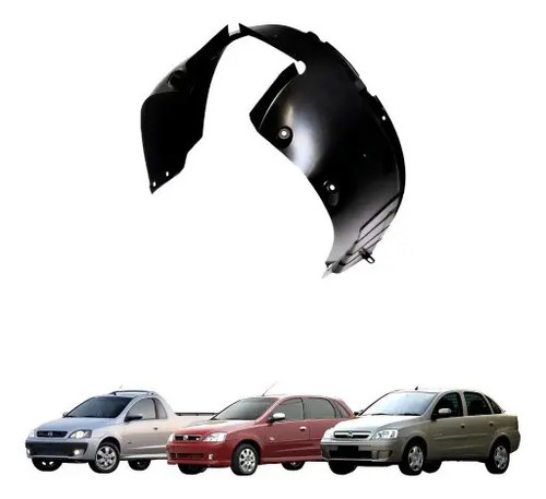 Parabarro  Corsa Montana Lado Esquerdo 2003/2012 Original - Imagem 2