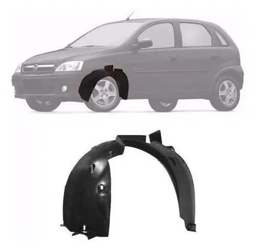 Parabarro  Corsa Montana Lado Esquerdo 2003/2012 Original - Imagem 3