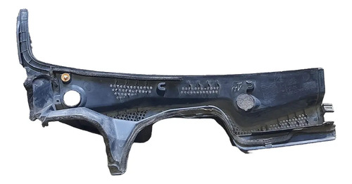 Grade Churrasqueira Honda Fit Lado Esquerdo 2004/2007 Cinza-escuro - Imagem 2