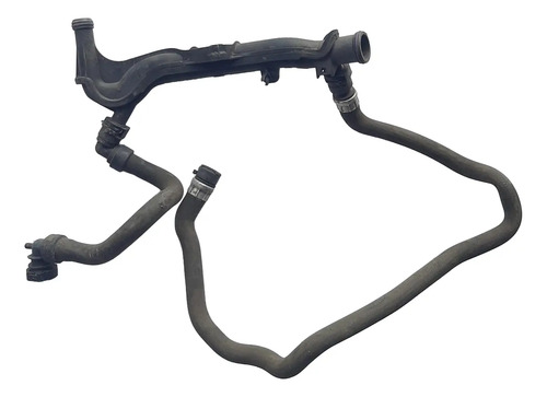 Cano Tubo De Água Plástico Peugeot 208 1.2 3 Cilindros 2016 Preto - Imagem 2