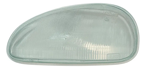 Lente Farol Corsa 1994/1999 Raiada Vidro Lado Direito Verde - Imagem 3