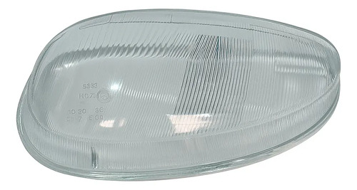 Lente Farol Corsa 1994/1999 Raiada Em Vidro Lado Esquerdo - Imagem 2