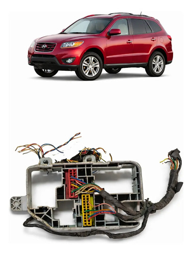 Caixa Do Conector Chicote Direito Hyundai Santa Fe 2012