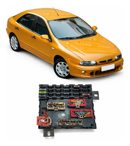 Caixa De Fusivel Fiat Brava 2000 2001 46533389a223