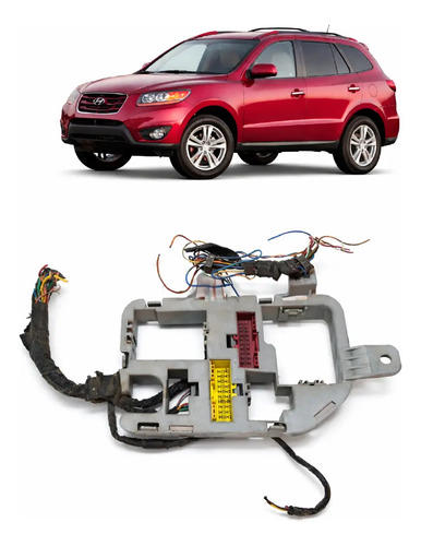Caixa Do Conector Chicote Direito Hyundai Santa Fe 2012 - Imagem 2